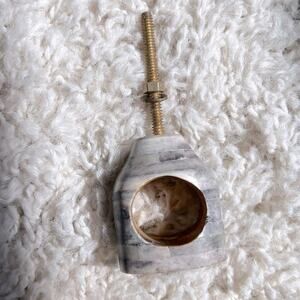 Anthropologie marble drawer knob